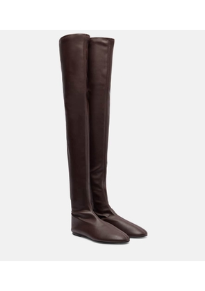 Proenza Schouler Tee Stretch leather over-the-knee boots
