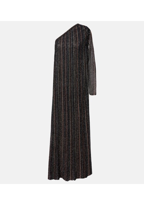 Missoni Chevron lame maxi dress