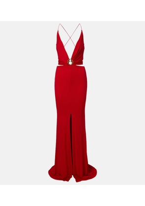 Roberto Cavalli Open-back gown