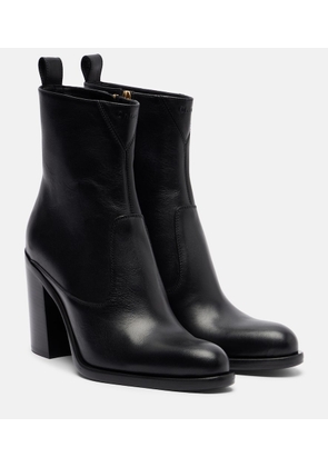 Chloe Phoenix leather ankle boots