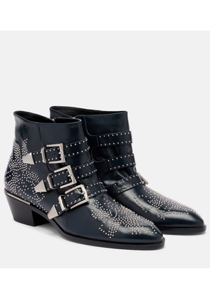 Chloe Susanna studded leather ankle boots