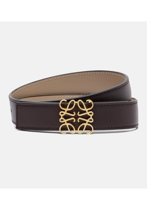 Loewe Anagram leather belt