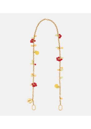 Saint Laurent Cassandre charm pendant