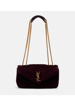 Saint Laurent Loulou Small suede shoulder bag