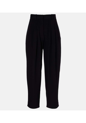 Isabel Marant Janice high-rise crepe wide-leg pants