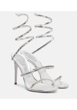 Rene Caovilla Cleo Spark embellished leather sandals