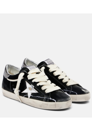 Golden Goose Super-Star velvet sneakers
