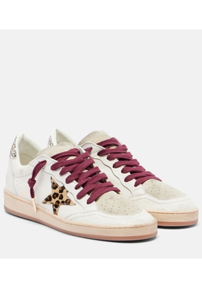 Golden Goose Ball Star leather and suede sneakers