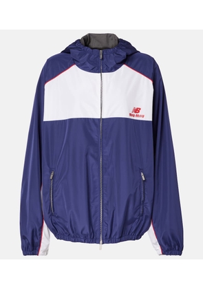 Miu Miu x New Balance poplin track jacket