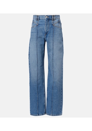 Isabel Marant Drolane high-rise straight jeans
