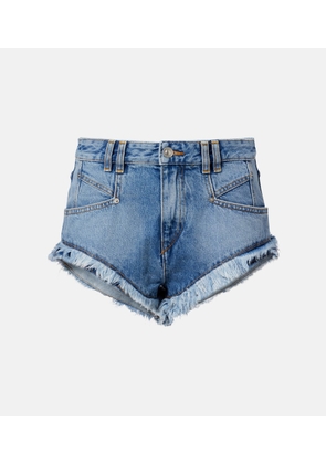 Isabel Marant Eneidala high-rise denim shorts