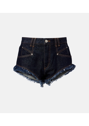 Isabel Marant Eneidala high-rise denim shorts