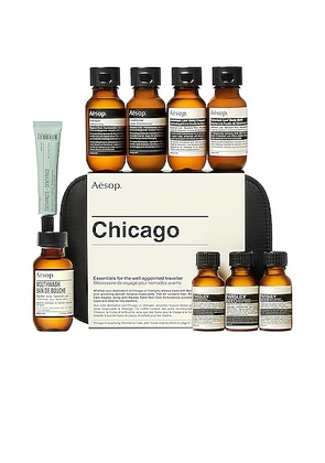 Aesop Chicago Travel Kit in N/A - Beauty: NA. Size all.