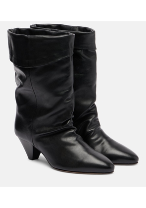 Isabel Marant Dalby 55 leather ankle boots
