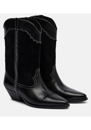 Isabel Marant Duerte 40 leather and suede cowboy boots