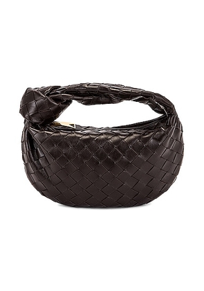 Bottega Veneta Mini Jodie Bag in Fondant & Gold - Brown. Size all.