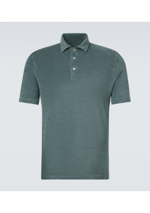 Fedeli Mondial cotton terry polo shirt