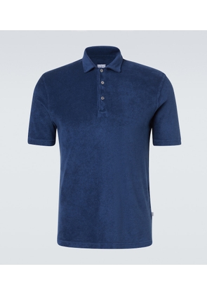 Fedeli Mondial cotton terry polo shirt