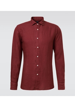 Fedeli Nick linen shirt