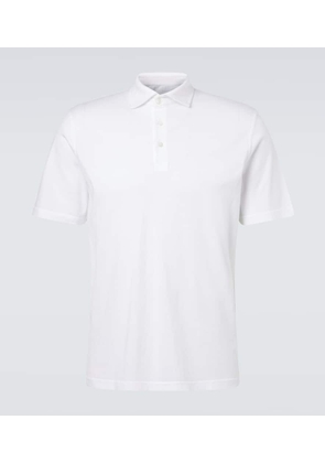 Fedeli Zero cotton jersey polo shirt