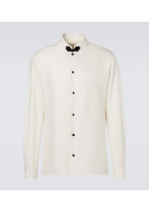 Valentino Silk shantung shirt