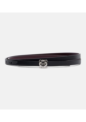 Loewe Anagram reversible leather belt