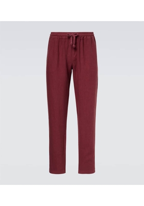 Fedeli Linen tapered pants