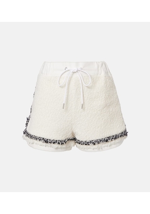 Sacai Boucle shorts