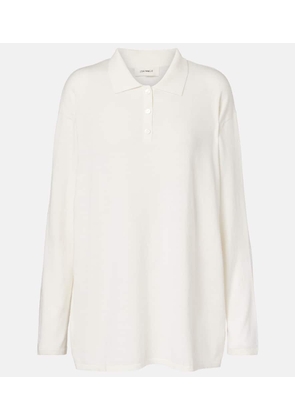 Lisa Yang Caisa cotton and cashmere polo sweater