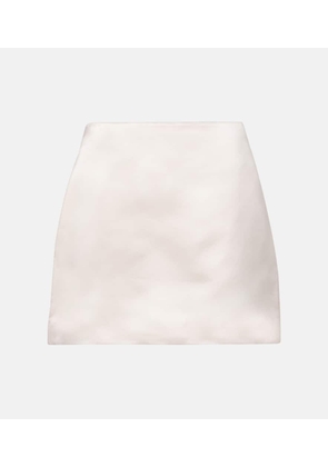 Lisa Yang Silk satin miniskirt