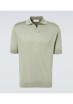 Lardini Cotton pique polo shirt