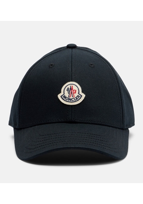 Moncler Logo cotton baseball cap