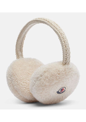 Moncler Logo teddy earmuffs