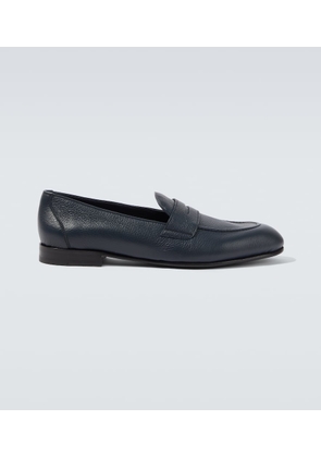 Brioni Leather penny loafers
