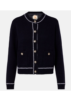 Jardin des Orangers Wool and cashmere cardigan
