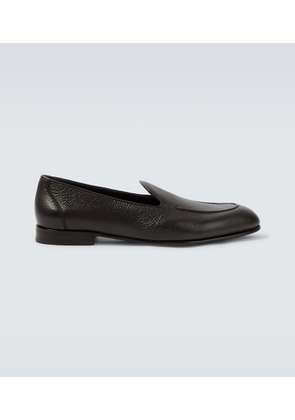 Brioni Appia leather loafers
