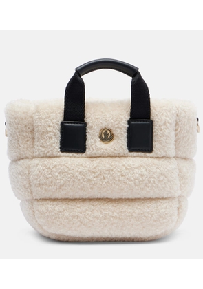 Moncler Caradoc Mini teddy tote bag