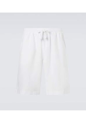 Fedeli Vico linen Bermuda shorts