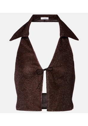 Oseree Lumiere crop top