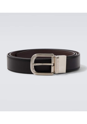 Lardini Logo leather belt