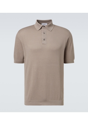 Lardini Cotton pique polo shirt