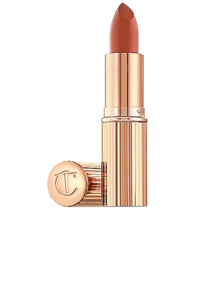 Charlotte Tilbury K.I.S.S.I.N.G Lipstick in Stoned Rose - Burnt Orange. Size all.