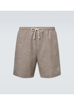 Brunello Cucinelli Printed swim trunks