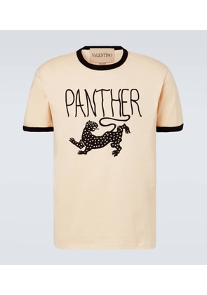 Valentino Printed cotton jersey T-shirt