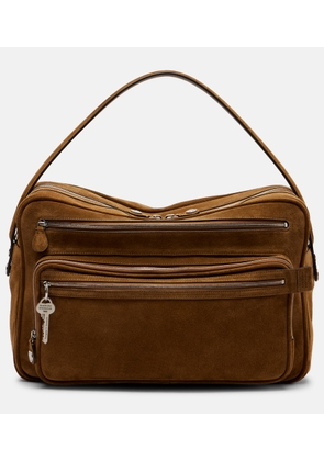 Acne Studios Camero Camera Large suede shoulder bag
