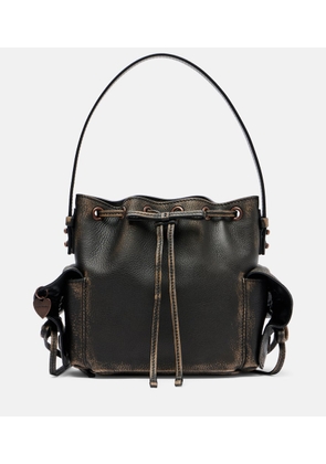 Acne Studios Leather bucket bag