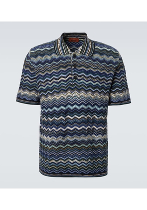 Missoni Zigzag cotton polo shirt