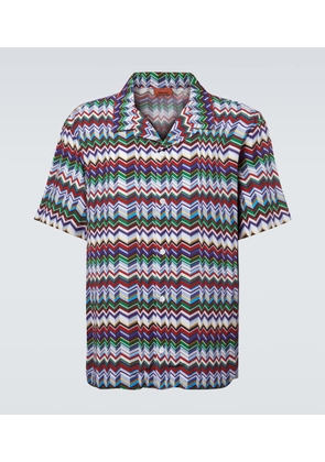 Missoni Zigzag bowling shirt