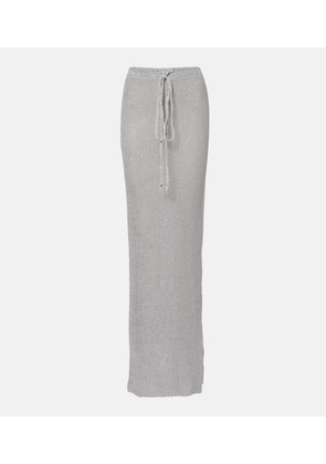 Bananhot Alma sequined maxi skirt