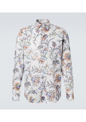 Etro Floral cotton shirt